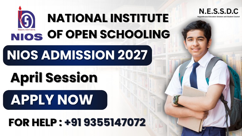 NIOS Admission Graphic