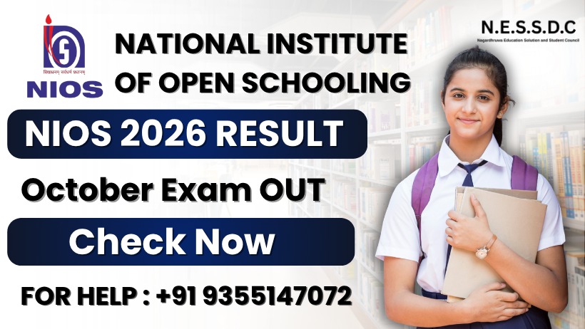 NIOS Admission Graphic